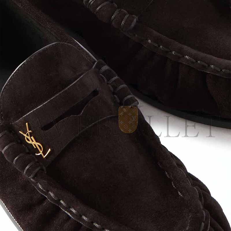 Y51 le loafer logo-embellished suede loafers 7668762w5aa6023